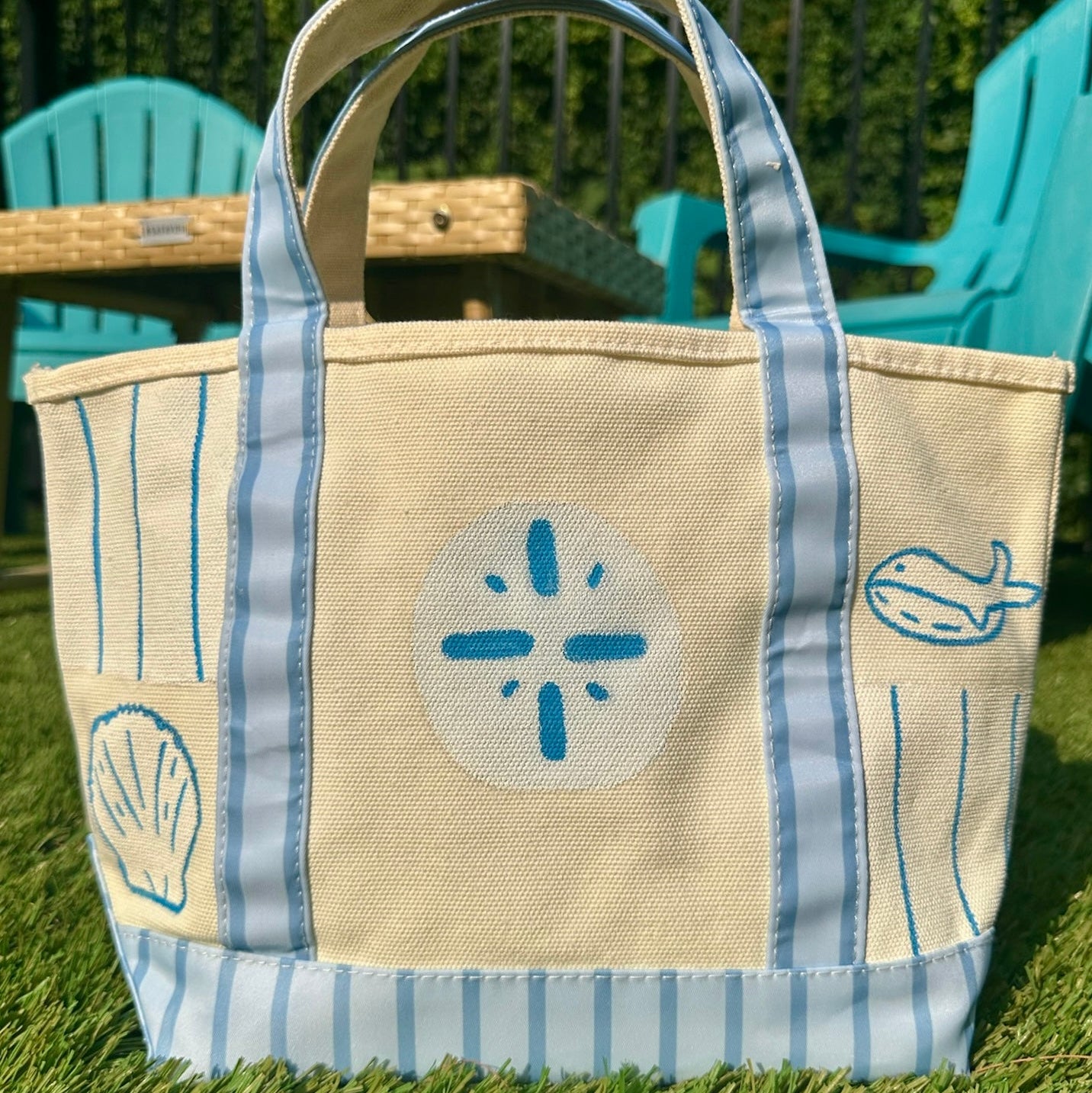 Sand Dollar Doodle Tote