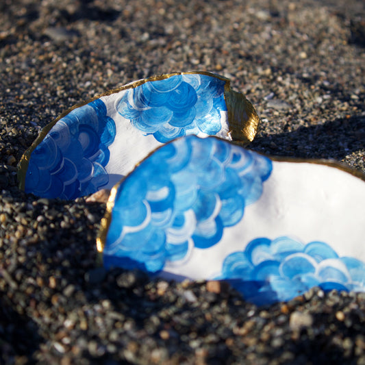 Hydrangea Oyster Dish