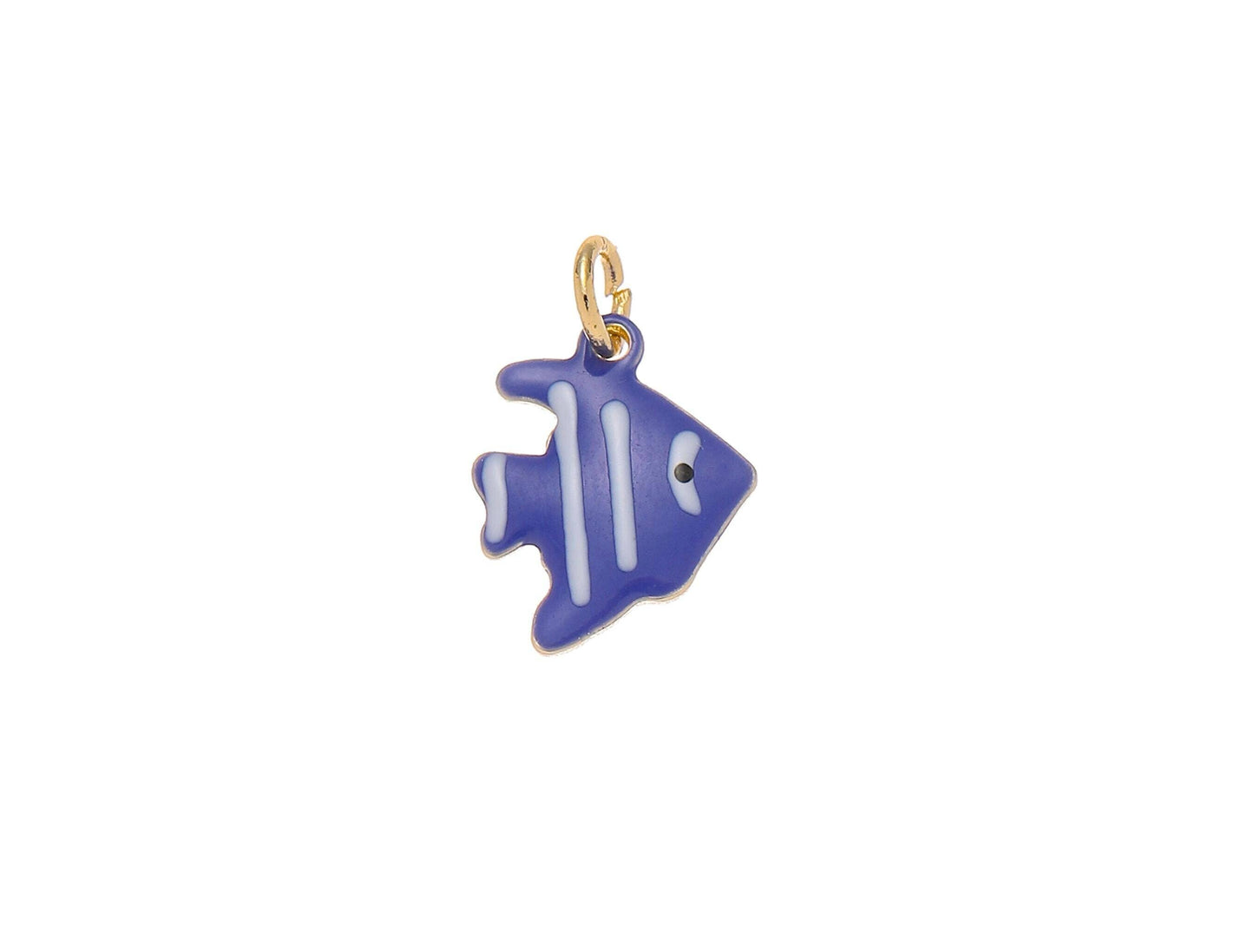 Blue Tang Fish Charm