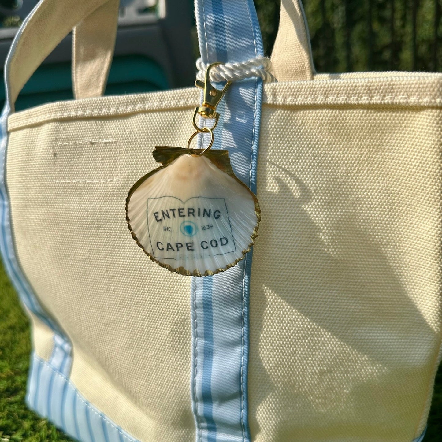 Entering Cape Cod Bag Charm